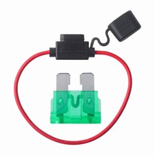 1 Set 14 Gauge In-line ATC/ATO Fuse Holder 30 AMP Standard Blade Fuse