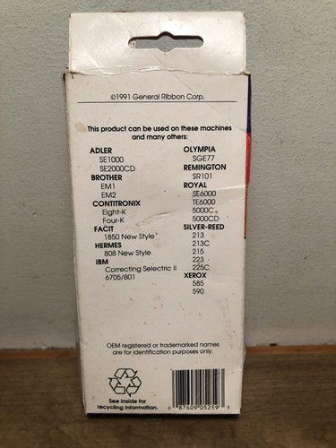 GRC T387-HYB IBM Selectric Correctable Black - Picture 3 of 5