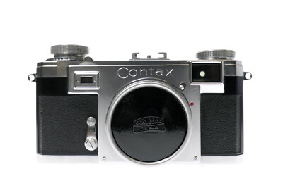 Zeiss Ikon Contax IIa Rangefinder 35mm Film Camera 50mm f/2 Lens
