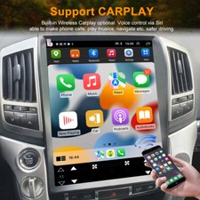 15.1Inch Android 14 For Toyota Land Cruiser 2008-2015 Car Multimedia Player BT