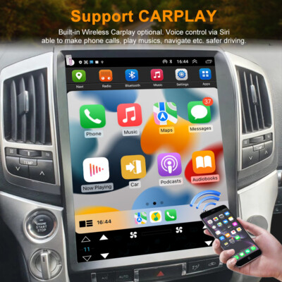 15.1Inch Android 14  For Toyota Land Cruiser 2008-2015 Car Multimedia Player BT