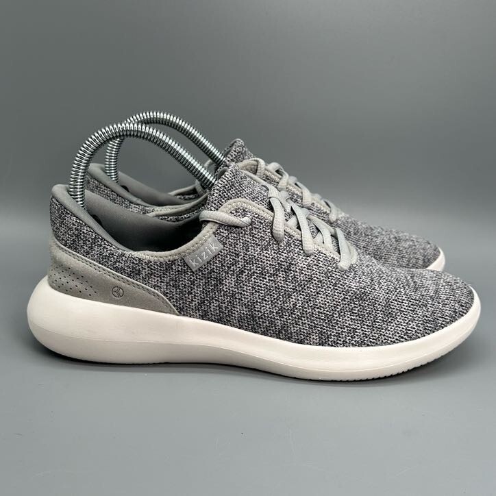 SAOLA Scarpe da ginnastica Kizik Madrid donna 7 5 grigie mani libere sneakers da corsa stringate