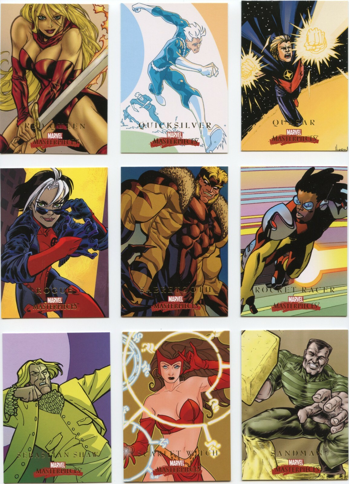 2008 Upper Deck Marvel Masterpieces Series 2 Base Card #65 - Quicksilver