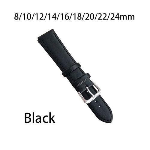 Universal PU Leather Strap Men Watch Straps Watch Accessories Watch Band. - Picture 18 of 28