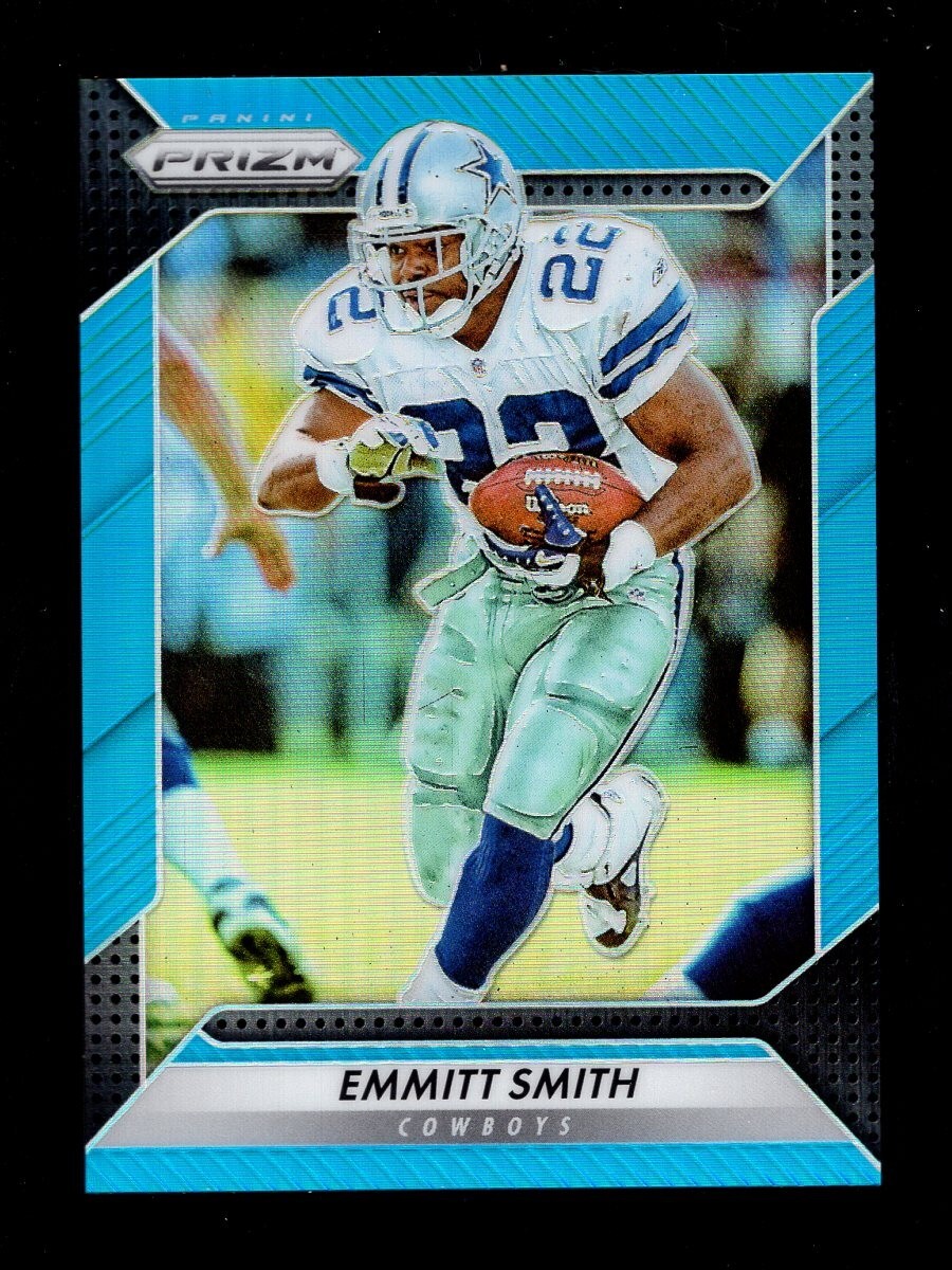 2016 PRIZM BLUE #185 EMMITT SMITH 10/199 COWBOYS