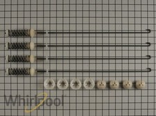 New Genuine OEM Whirlpool Washer Suspension Rod Kit W10780046