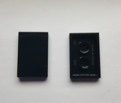 2x Lego Fliese - 2x3 - black (schwarz) - 6162892 - 26603