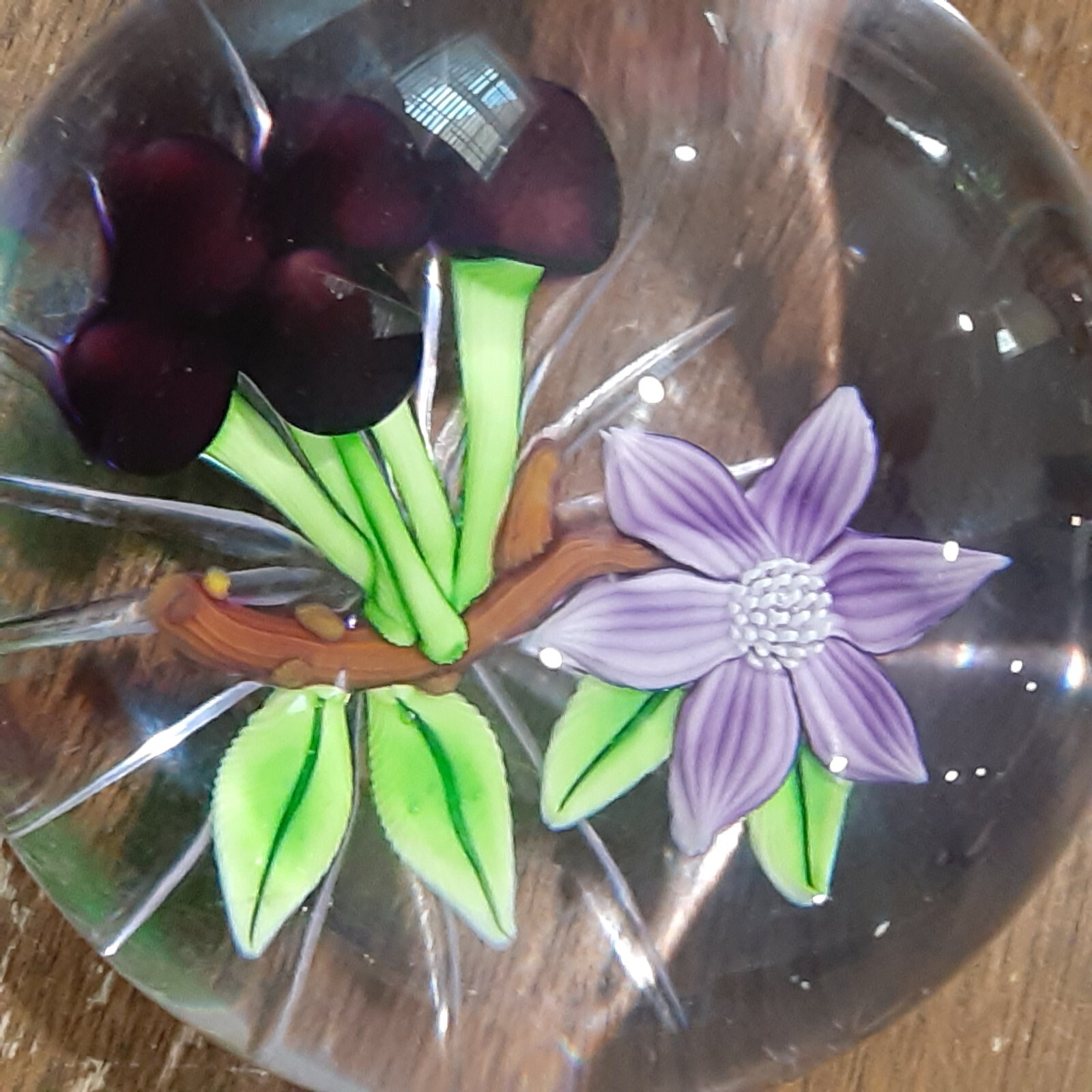 Caithness Hand Blown Glass Paperweight (Signed & 'd) eBay