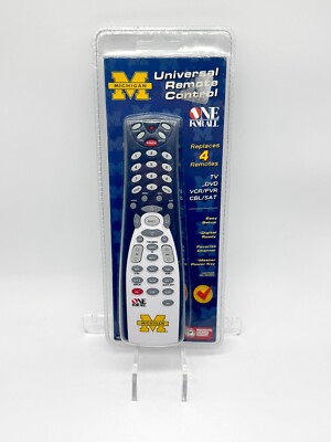 Vintage University Michigan One for All Universal Remote Control NEW SEALED UM
