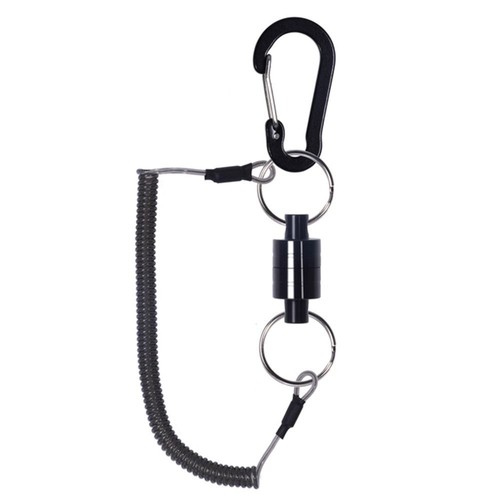 Lanyard Wire Rope Magnetic Net Release Holder Fishing Coil Lanyard ...