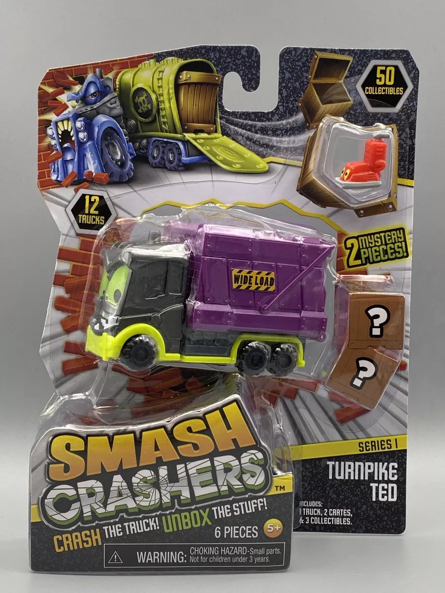 Smash Crashers, Toys, Smash Crashers Turnpike Ted Mystery Series Crash  The Truck Unbox The Stuff