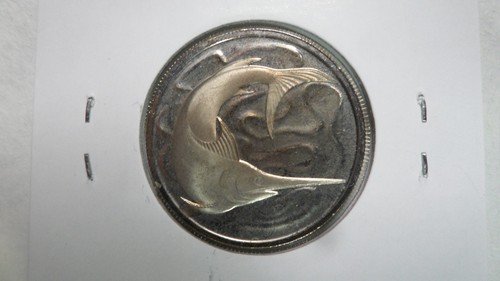 Singapore 20 Cents, 1968, Proof - Afbeelding 2 van 2