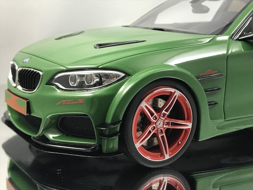 GT Spirit BMW M2 (F22) Serie 2 AC Schnitzer ACL2 Modello Auto in Resina Verde 1:18 - Foto 11 di 12