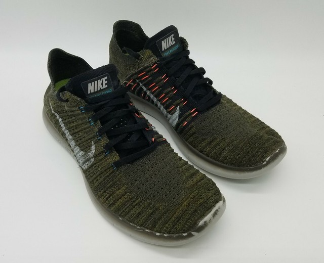 nike free rn olive