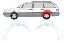 Für Volkswagen Passat B4 1993- 1996 4/5 tur Radlauf reparatur blech Satz/ L+R
