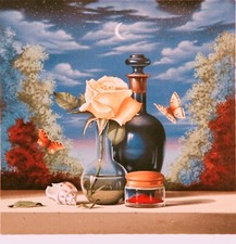 litografia firmata e numerata Antonio Nunziante