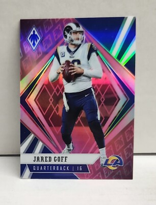 JARED GOFF 2020 Phoenix PINK PRIZM ~ #'d /199 ~ RAMS
