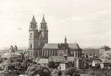 Magdeburg - Dom und St.-Sebastian-Kirche, DDR, Karte gelaufen 1978