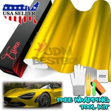 ESSMO PET Romance Chrome Gold Auto Car Vehicle Vinyl Wrap Decal Sticker Paint