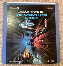 Star Trek III: The Search for Spock 1984 CED RCA Videodisc UNTESTED