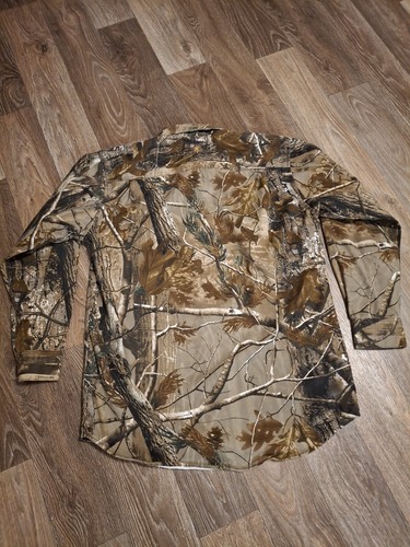Mens Realtree Camouflage Long Sleeve Shirt By Browning - Picture 2 of 6
