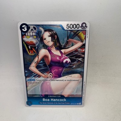 Boa Hancock OP13-051 Rare Carrying On His Will One Piece Foil Near Mint