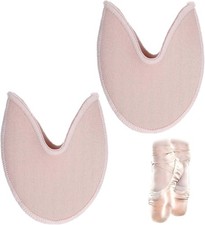 2Pcs Ballet Dance Pointe Shoe Socks Pads for Ballet Dancer Toe Caps.
