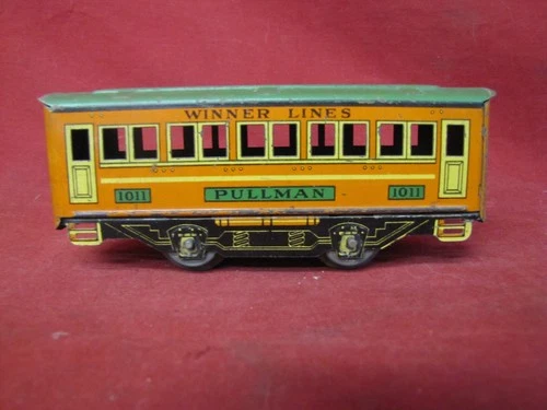 1930s Lionel Winner Lines #1011 Pullman Passenger Car
