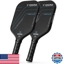 Nhyhn Tenvina Pickleball Paddles Set Of 2 Multi-Layer T700Sc Textured Carbon