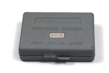 Pentax LX Focusing Screen SG-20 Matte Center Spot w/Tweezers in Case NICE /1219