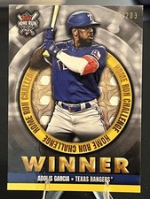 2022 Topps Home Run Challenge Winner /203 Adolis Garcia April  Texas Rangers