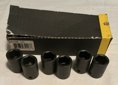 Proto Tools 19mm 1/2'' Drive 19mm 6-Point Metric Standard Length Impact Socket