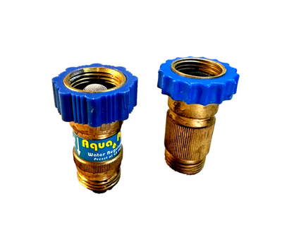 #ad #ad Aqua Pro Brass Inline RV Water Pressure Regulator 45 PSI 3 4quot; Hose Fittings $30.85