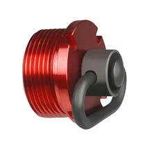 Mossberg 500 535 590 12/20 Maverick 88 Grip End Cap Plug Red,Free Sling Swivel