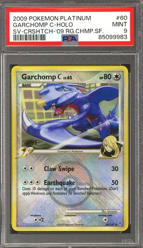 Garchomp C graded PSA 9 for sale on eBay