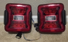 Jeep Wrangler Jl Led Tail Lights Pair - Oem Mopar 2022 Take Offs