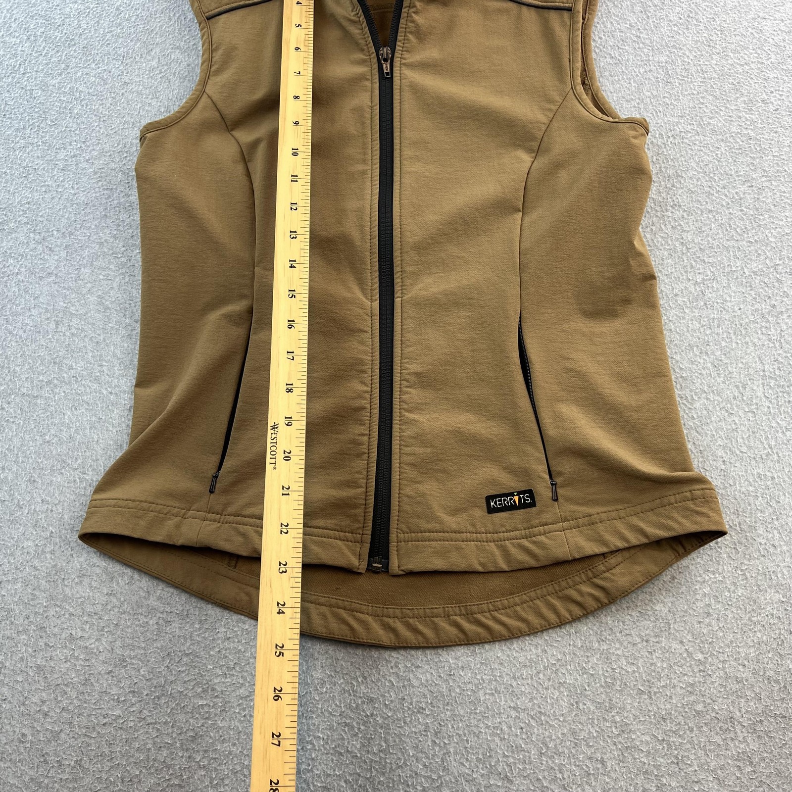 Kerrits Vest Womens Small Equestrian Riding Zip Pockets Stretch Outdoor