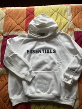 fear of god essentials felpa White taglia XL