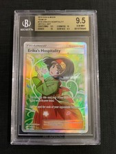 Pokemon - Erika’s Hospitality 174 FA Team Up BGS 9.5 on eBay
