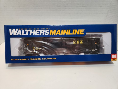 Walthers Mainline Greenville escala HO 7 k cúbicos Tolva para astillas de madera FT. CSX#433366 | Condition: New