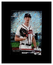 2017 Bowman Chrome Mini Prospects Black Shimmer Refractor BCP156 Max Fried /100