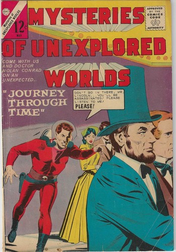 MYSTERIES OF UNERFORSCHTEN WELTEN #41 (Mai 1964) Charlton Comics - Giordano Sehr guter Zustand +