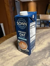 Sown Organic Oat Vanilla Creamer 32 Oz