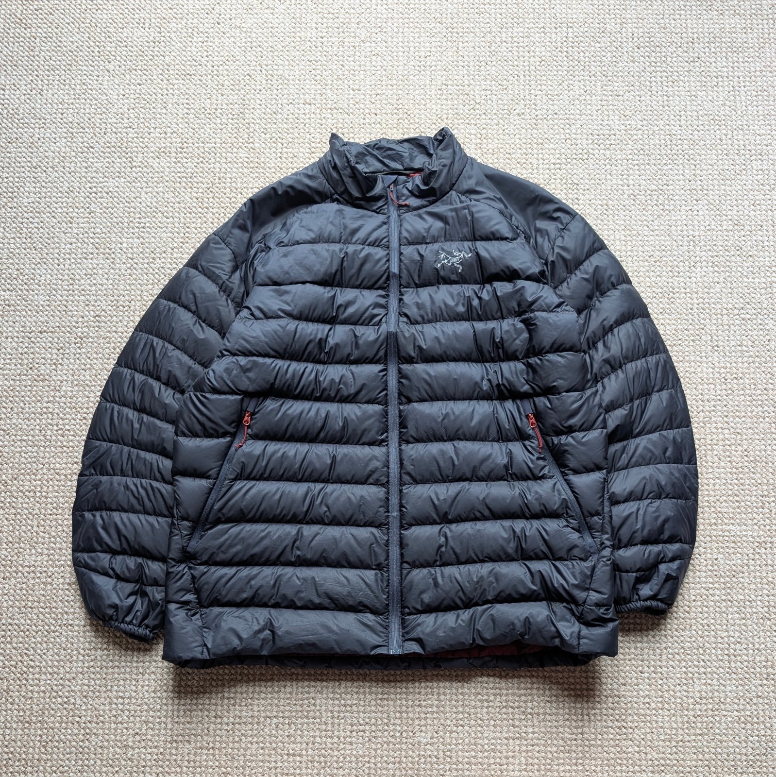 Arc'teryx Cerio LT Giacca Piumino Blu Navy Uomo XL #ARC419