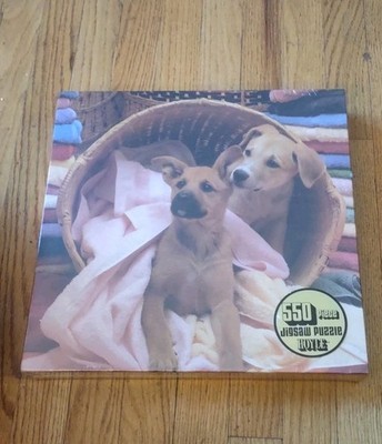 Vintage Hoyle 550 Piece Dog Puzzle Terry Terrors 1984 - New Sealed