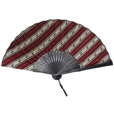 Kyo Sensu Folding Fan Samurai Silk Hand Fan Pouch Set Japan