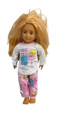 Battat Our Generation 18” Doll Strawberry Blonde Hair Blue Eyes