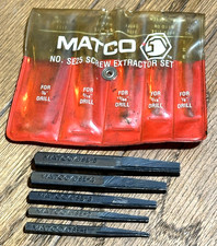 Matco Tools Screw Extractor Set Kit Broken Bo...