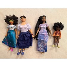 Disney Encanto Jakks Pacific Doll Lot Mirabel Luisa Isabela Antonio Madrigal Set