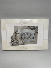 Jungle Elephant Baby Photo Picture Frame 4x6 Metal Fetco Home Decor